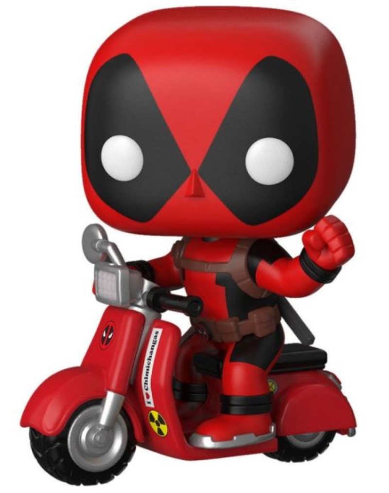 FUNKO ACTION FIGURES FUNKO POP RIDES DEADPOOL: DEADPOOL ON SCOOTER